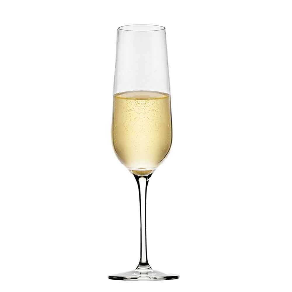 Taça de Cristal Sensation, Taça de Champanhe 200ml - Ruvolo
