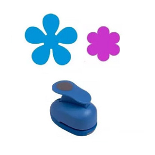 Kit 2  Cortador Furador  Eva E Papel  Flor Helice e 6 Petalas 16mm + 25mm em Oferta na Shopee