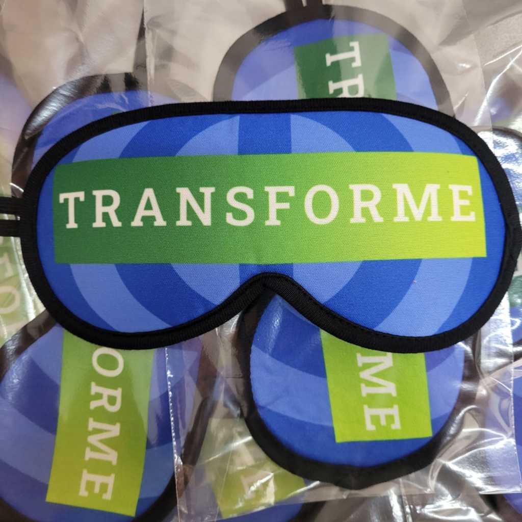 4 Máscara de dormir personalizada - Adulto Personalize do seu jeito.