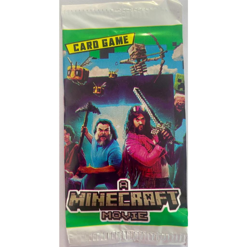 400 cards Minecraft (O Filme) = 100 pacotes fechados