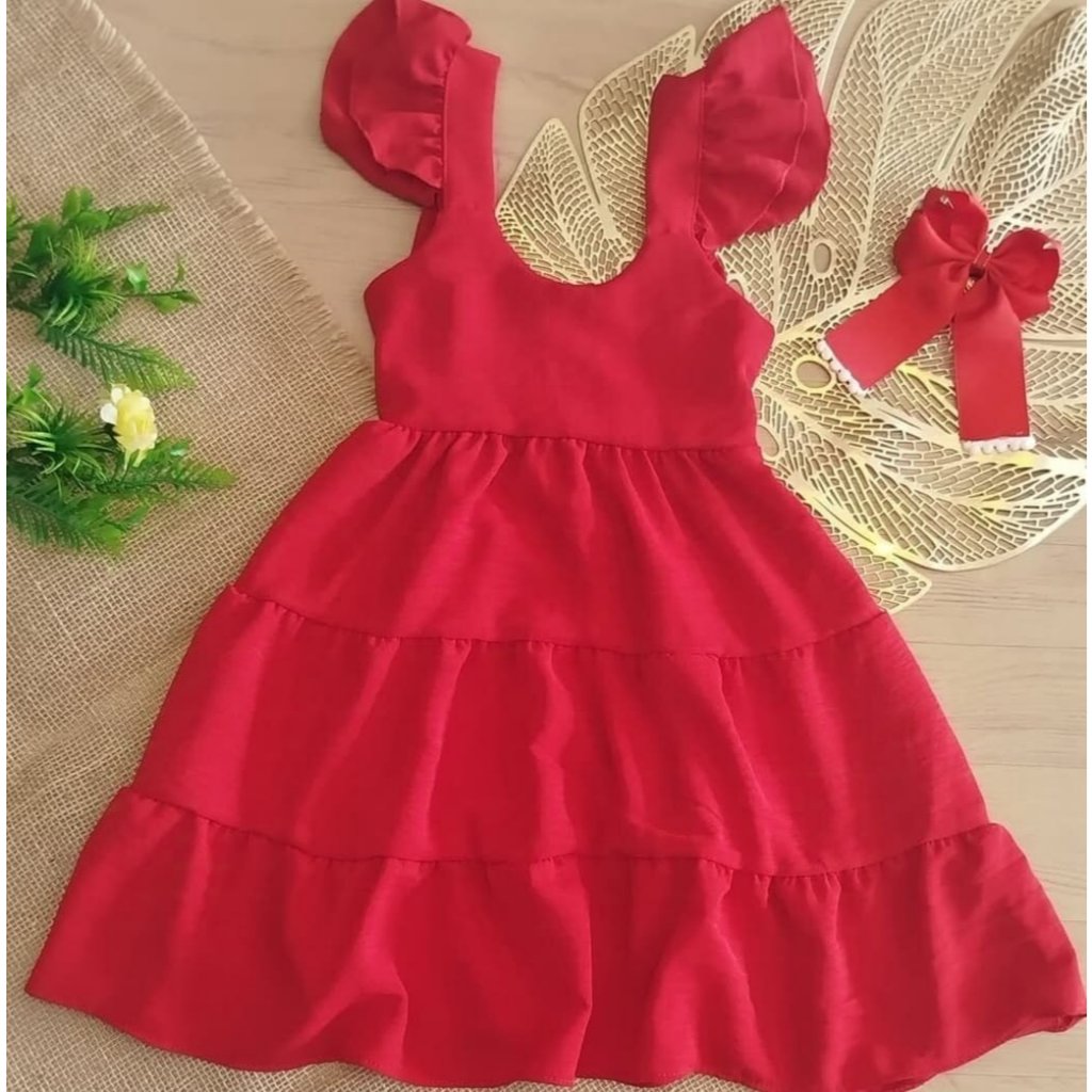 Vesti Infantil Menina  Juvenil o Rodado  Princesa Moda Verão