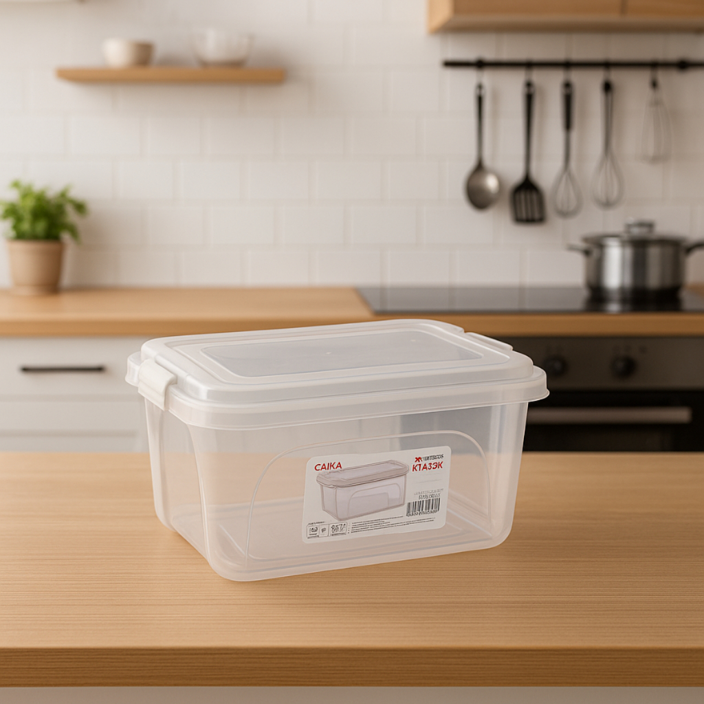 Kit 10 Pote 3 Litros Organizadores Plásticos com Tampa Trava Lateral Transparente em Oferta na Shopee