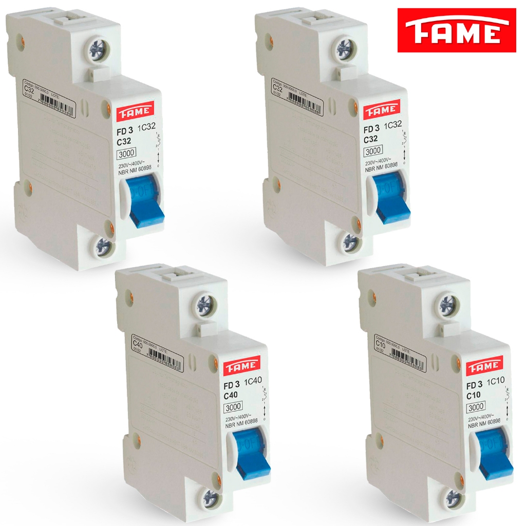 Disjuntor Unipolar Termomagnético: Onde Comprar | BuscaProdutos