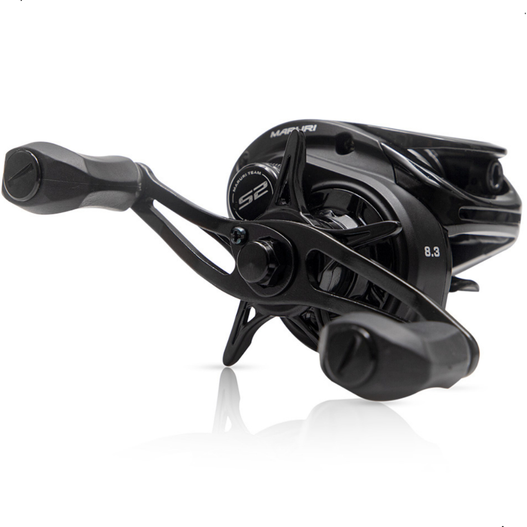 Carretilha Black Tamba S2 Maruri 11+1 Rolamentos Drag 9kg Recolhimento Suave 8.3:1 Leve 182g Carretel Pesca - Original