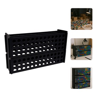 Kit/2 Nicho Porta 96 Caneta Touch Estojo Organizador Bob em Oferta na Shopee