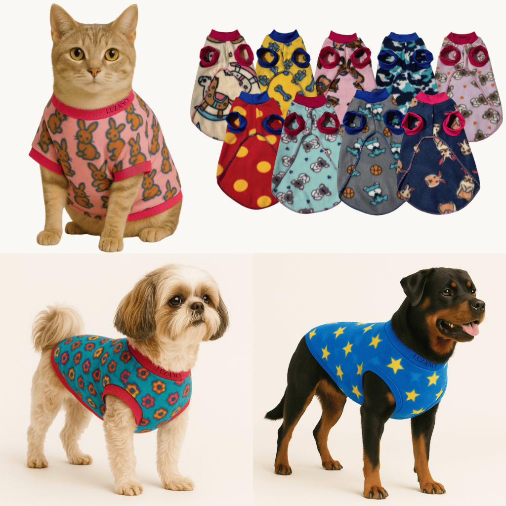 Roupa para cachorro Roupas para Cachorro Roupinha Pet Gato Gatas Gatos Inverno Frio Soft (Quentinha) em Oferta na Shopee