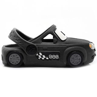 Sandália Babuche Papete Chinelo Infantil Plugt Menino Confortável Divertido Carro Uno Preto em Oferta na Shopee