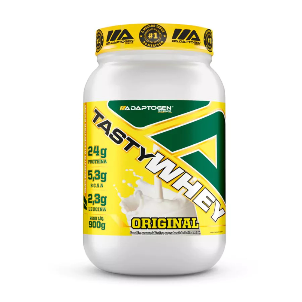 Tasty Whey 900g - Adaptogen - Whey Protein 3W - Health