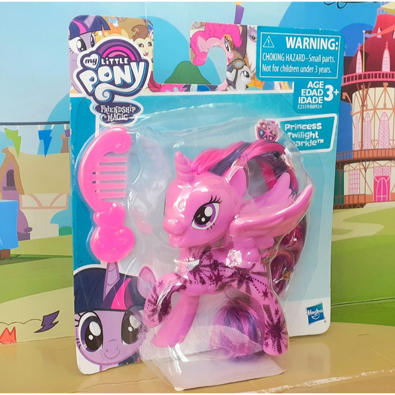 My little pony - Princesa Twilight 8cm - Na Cartela - Pony friends - Original