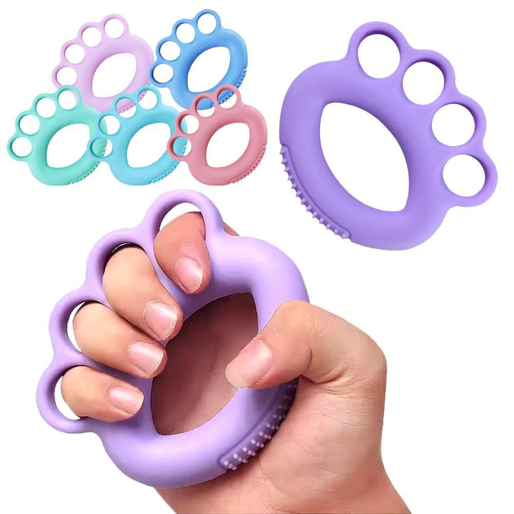 Exercitador / Fortalecedor Para Mãos e Dedos em Silicone 6 Modelos com níveis diferentes de