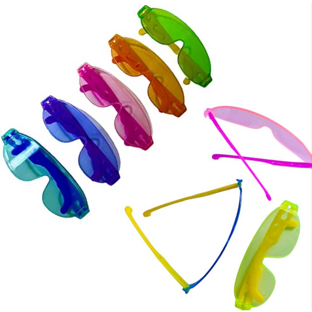 Kit 50 Óculos Coloridos Sem Grau Lembrancinha Festa Infantil Casamento Formatura Balada