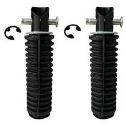 Par De Pedaleira Traseira Para Moto Honda Pop/Biz/Cg Fan 125 Titan 150