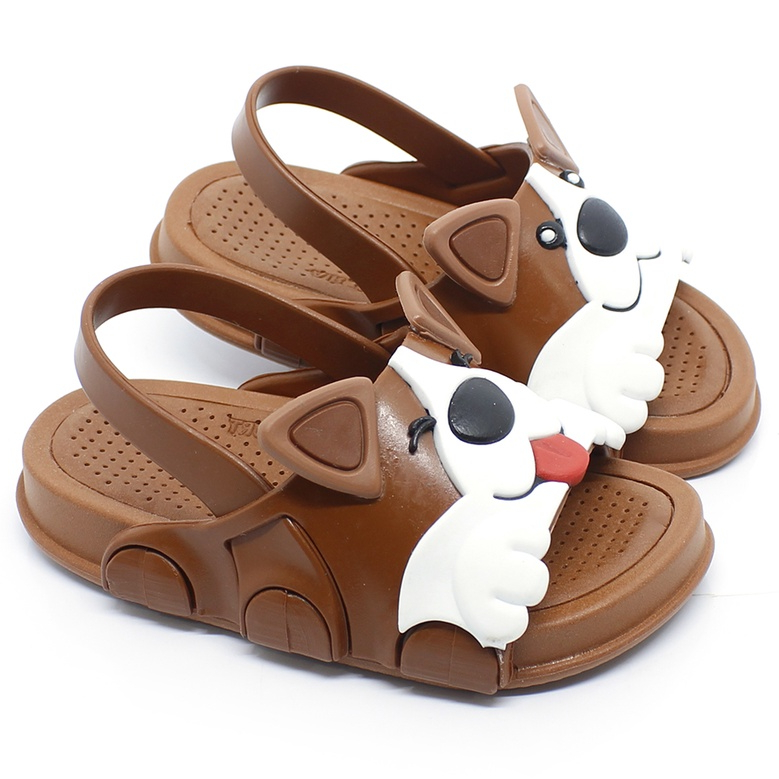 Papete Infantil Menino Calce Fácil Macia Leve Antiderrapante Tiras Cachorro Confortável - Baby & Kids Fashion