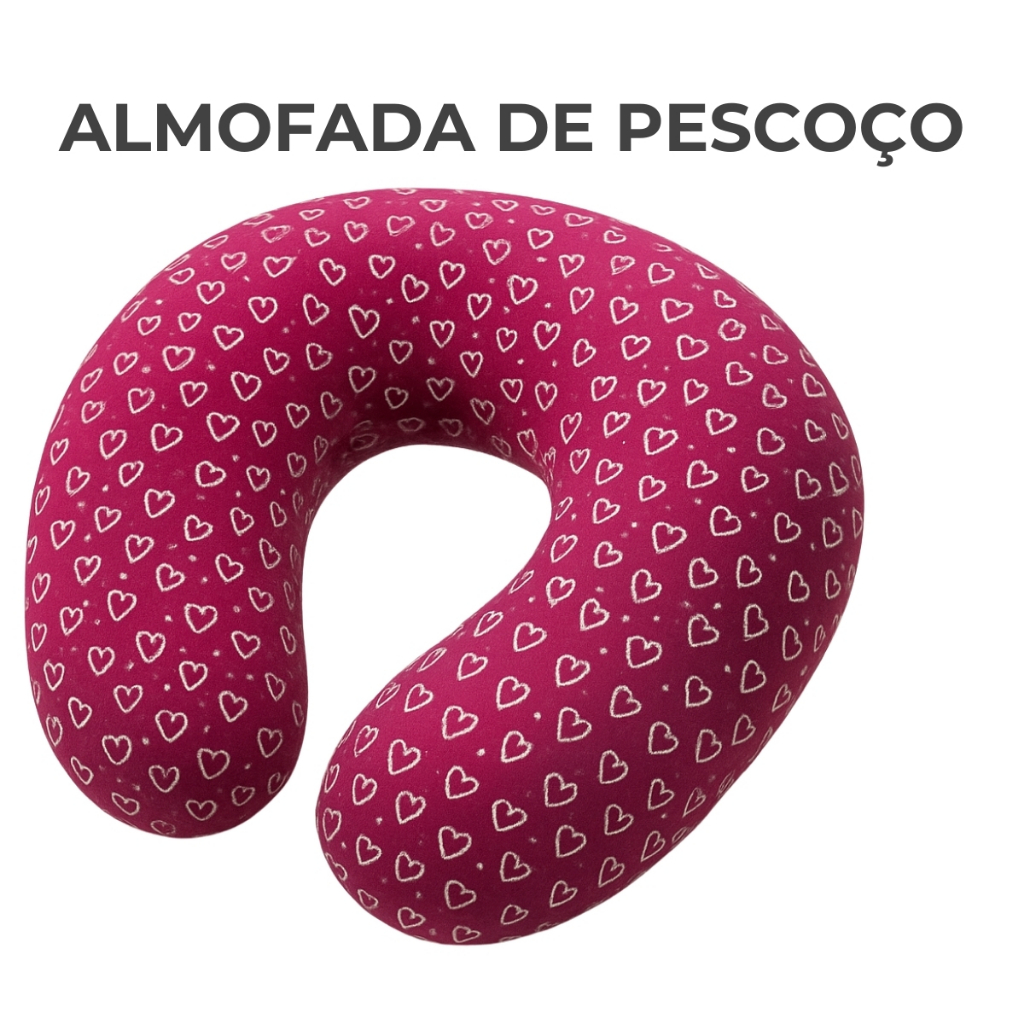 Almofada de Pescoço Premium Alta Qualidade em Oferta na Shopee