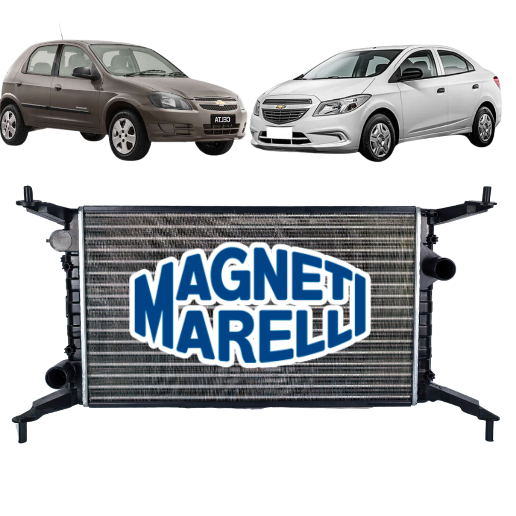 Imagem Radiador Magneti Marelli Gm Celta Prisma 1.0 1.4 2006 2009 2011
