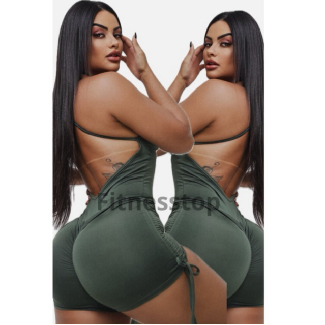 macaquinho laço fitness academia empina bumbum roupa de malhar treino gringa   EXCELENTE QUALIDADE (COM BOJO REMOVÍVEL )