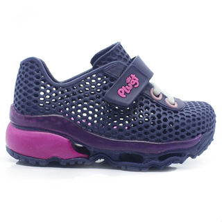 Tênis Infantil Plugt Menina Confortável Escolar Calce Fácil Colors Marinho Pink em Oferta na Shopee