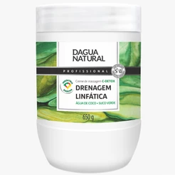 Creme De Massagem Dagua Natural C-Detox 650g Drenagem Linfática
