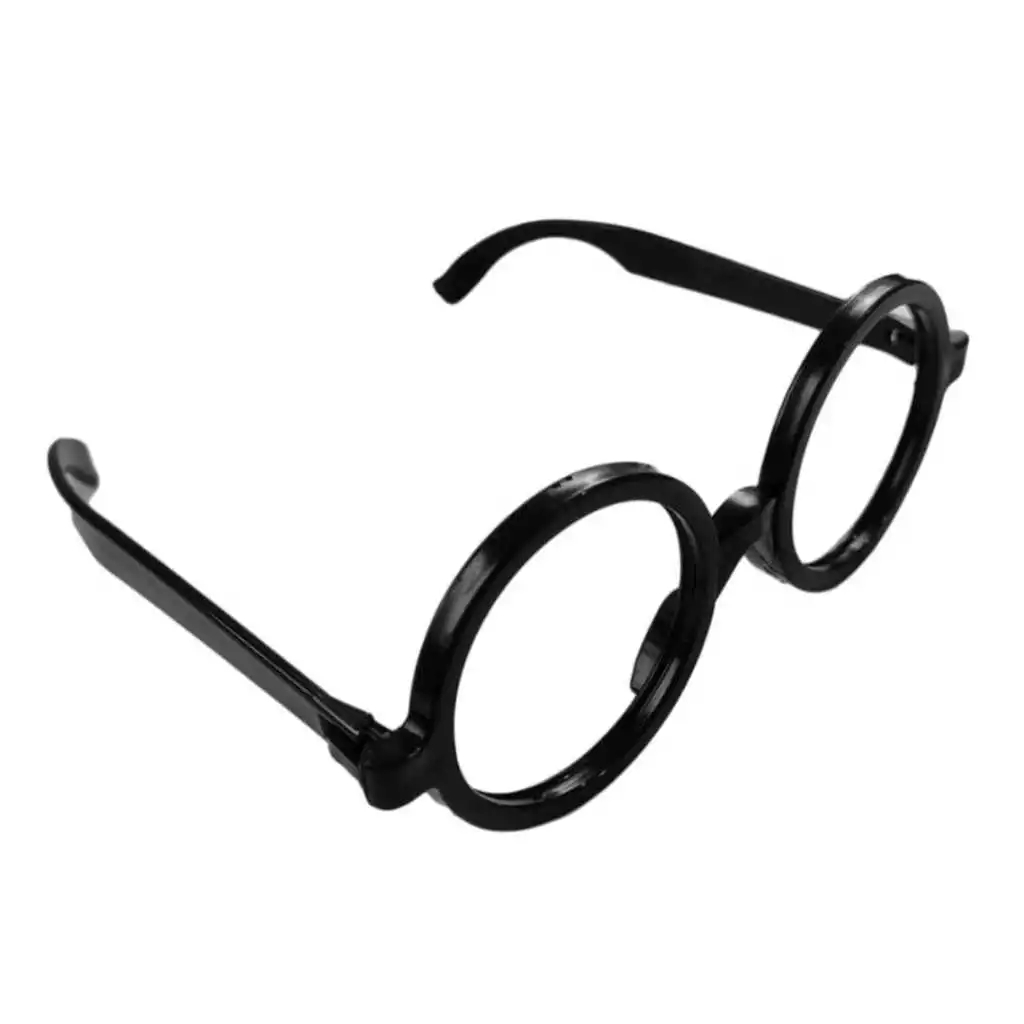 Óculos Redondo Plástico | Fantasia Escola de Magia e Colecionador em Oferta na Shopee