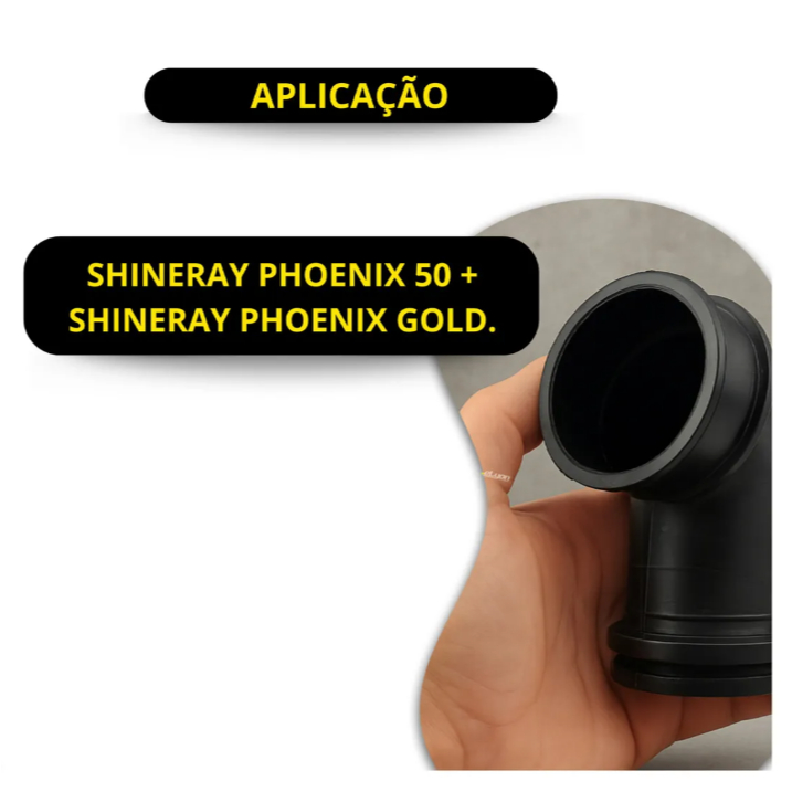 Tubo Condutor Ar Shineray Phoenix 50 Gold Phoenix 50 + Modelo Original — imagem 2 de 2