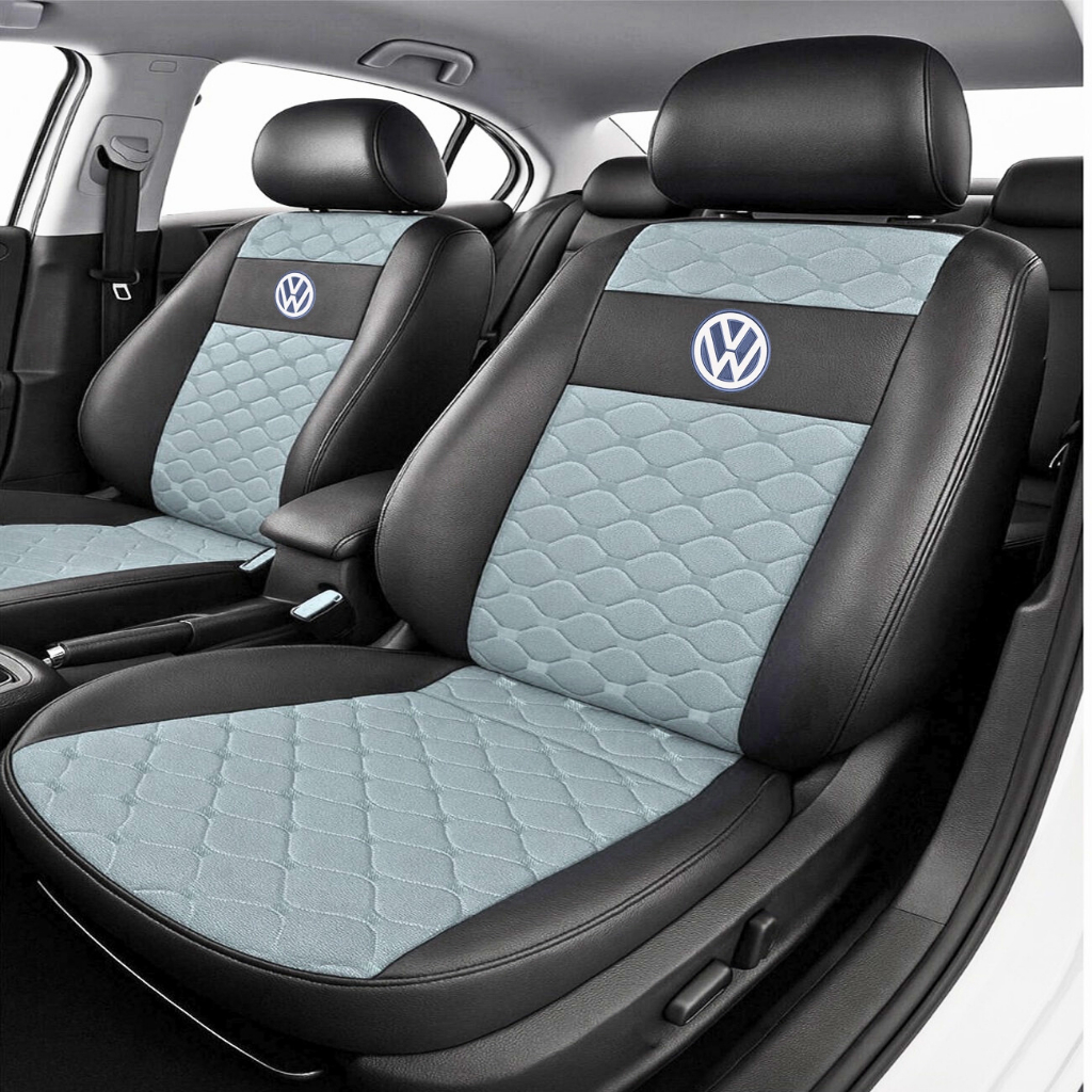 Capa Banco Carro 100% Couro Vw Voyage Gol Parati G2 G3 G4 G5 G6 G7 em Oferta na Shopee