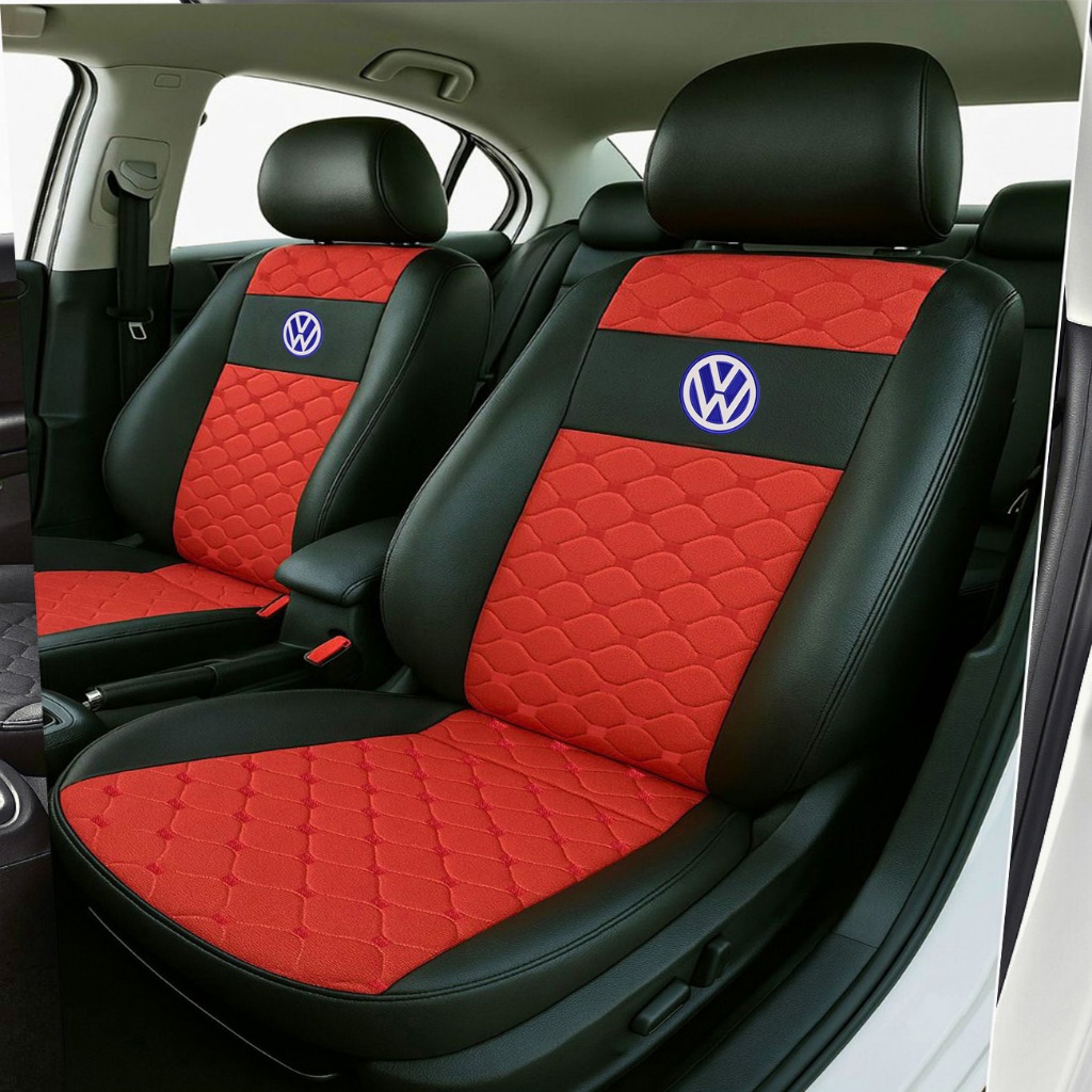 Capa Banco Carro Couro Volkswagem Voyage 2012 2013 2014 2015 2016 em Oferta na Shopee