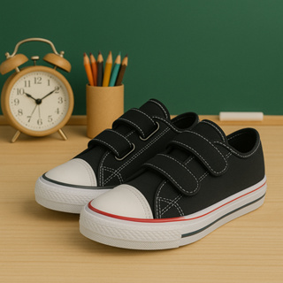 Tênis seguro Infantil N°18 ao 36 Carrapicho Velcro confort criança menino menina em Oferta na Shopee