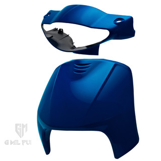 Conjunto Carenagens Protork Bico Frontal + Carenagem Do Farol Moto  Biz 100 1998 À 2004
