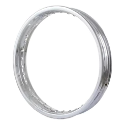 Aro Folha 18 Cromado Roda Traseira Titan Fan Start Ybr Factor 125 150 160 1.85 X 18 Protork