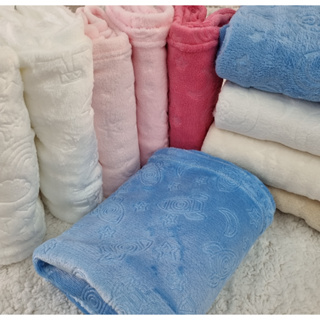 kit com 2 Mantas 3D Para Bebe Cobertor Menina Menino Alto Relevo  Mantinha Personalizada Maternidade em Oferta na Shopee