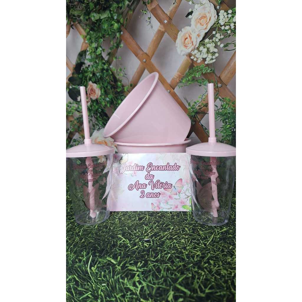 Copos Personalizados Jardim Encantado: Onde Comprar | BuscaProdutos