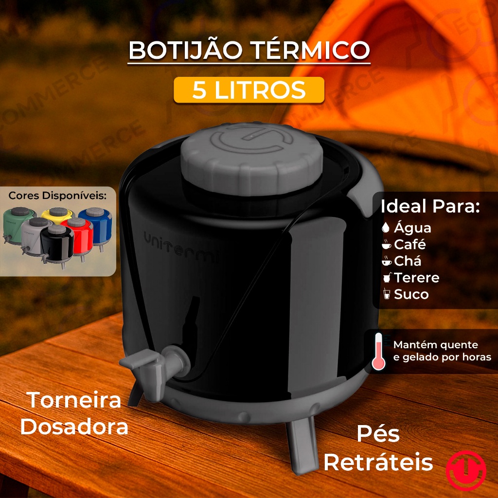 Botijão Térmico de Suco: Onde Comprar | BuscaProdutos