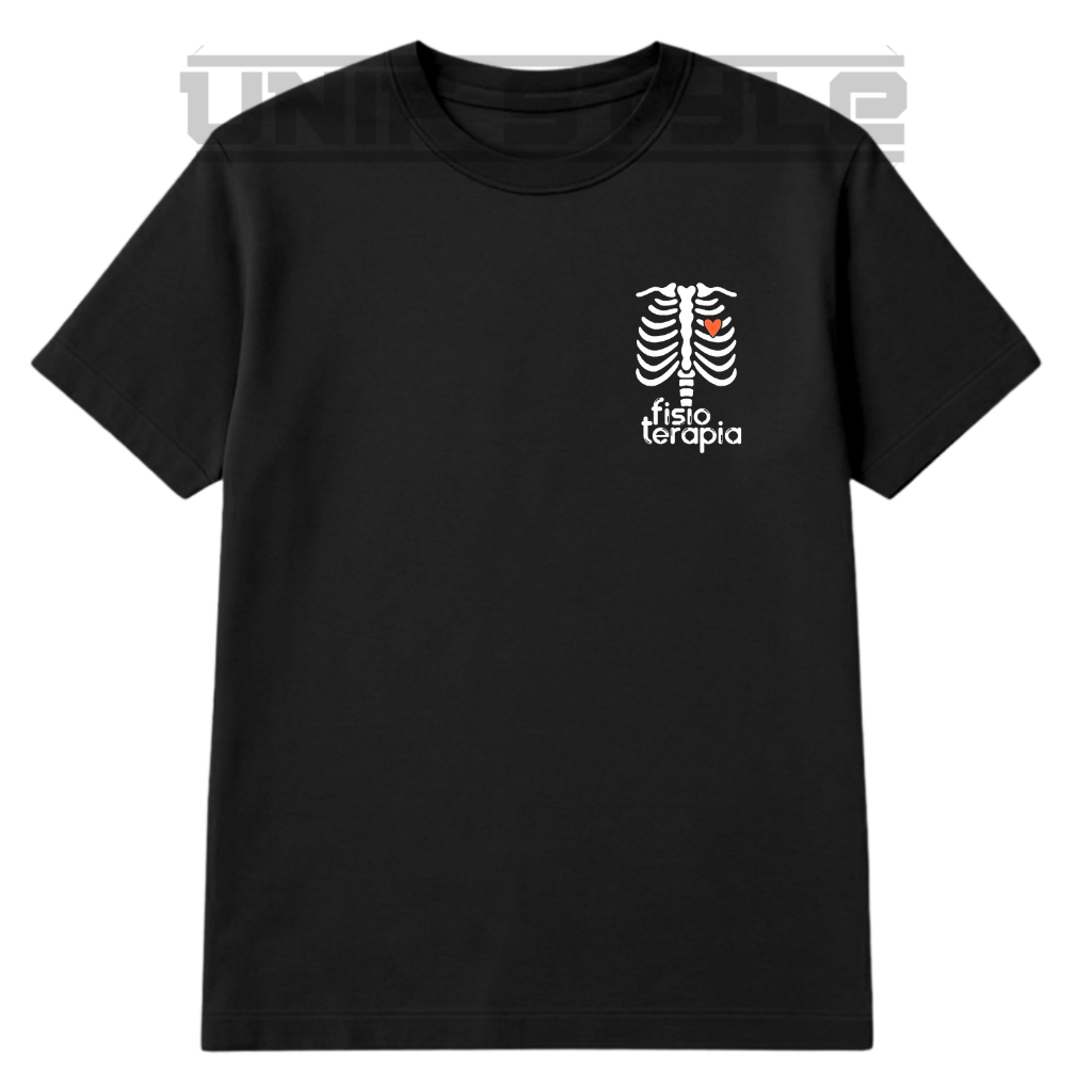Camisa Masculina Curso Fisioterapia Camiseta Curso Universidade Escola Sala Aula