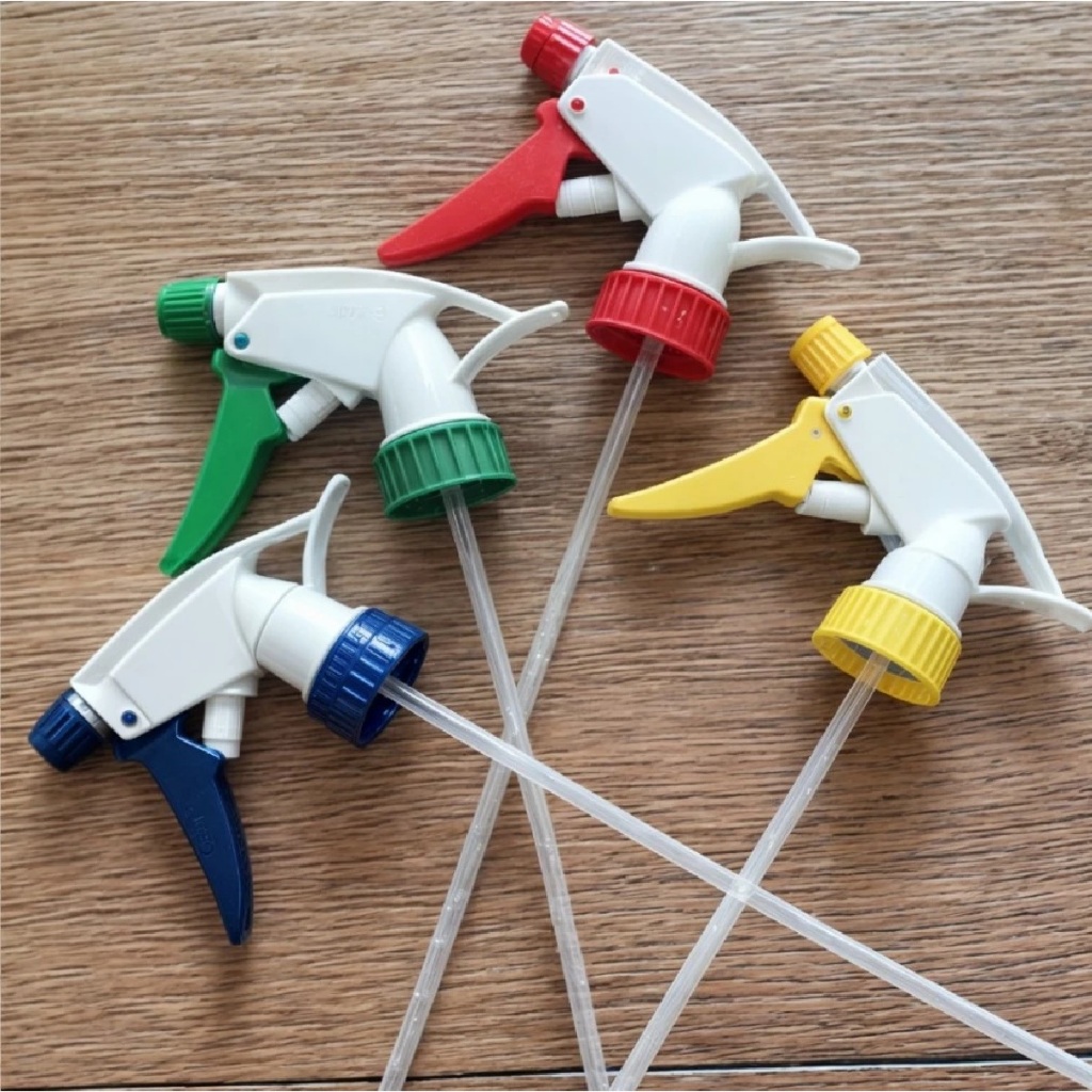 Pulverizador Kit 4 Gatilho Borrifador Manual Garrafa Pet