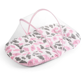 Berço de Bebê Portátil Ninho Redutor Com Mosquiteiro Ajustável - Menina Menino em Oferta na Shopee