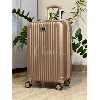 Mala M 23KG Veneza ABS Rodinhas 360° c/ Cadeado de Senha Embutido em Oferta na Shopee