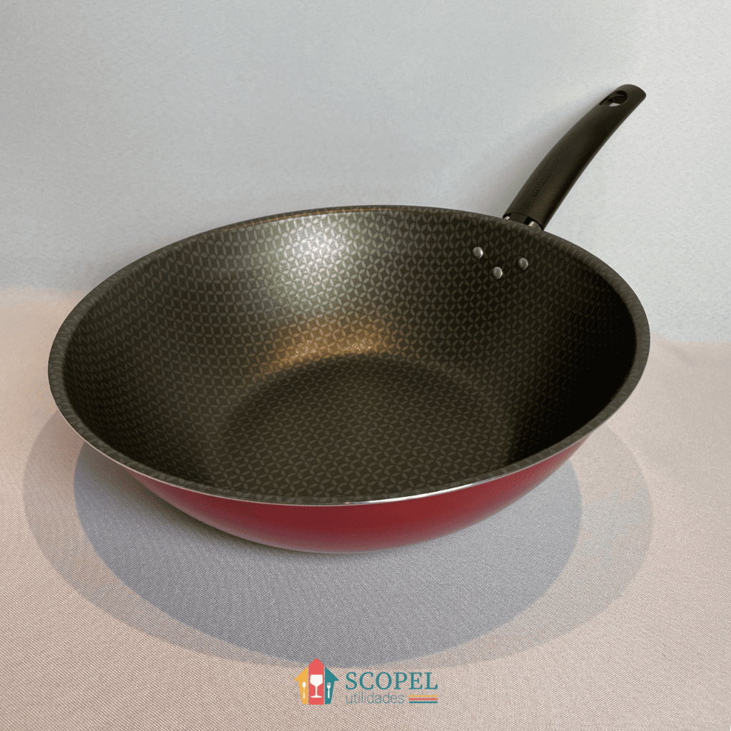 Frigideira Wok Antiaderente Multiflon 28cm - Comprar com Melhor Preço em Utensílios de Cozinha