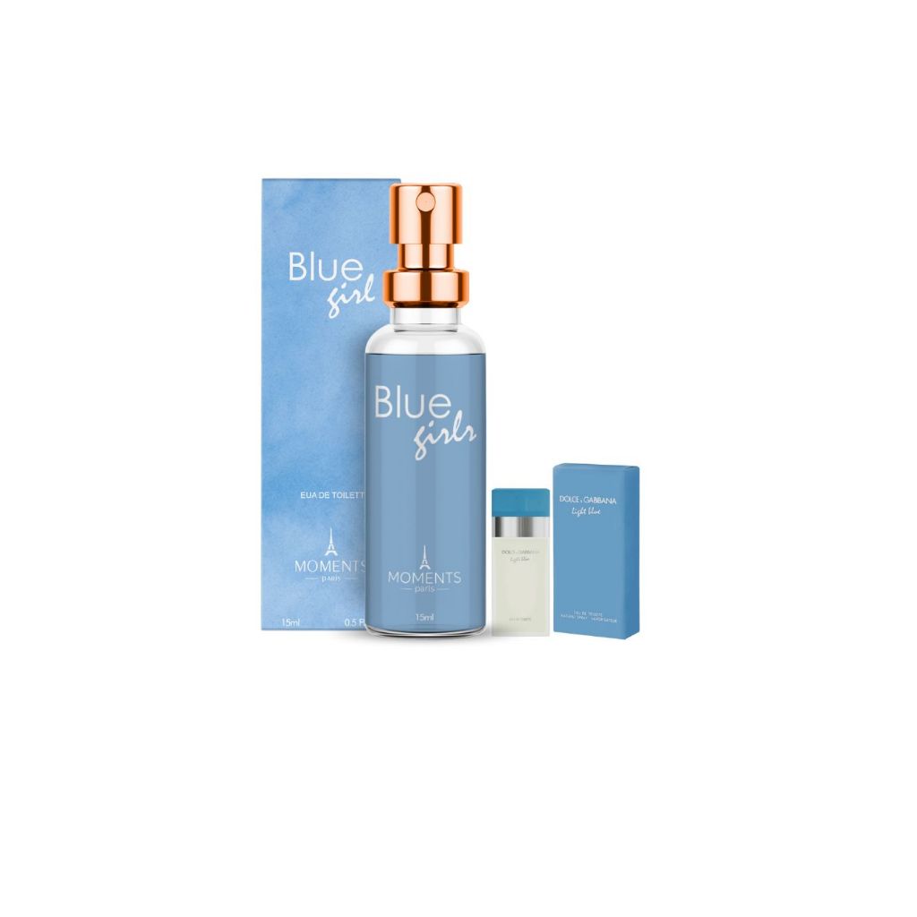 Blue Girl 15ml – Perfume Feminino Inspirado no Light Blue Dolce & Gabbana