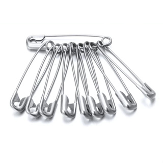 Alfinete de Segurança Niquelado c/100 unidades em Oferta na Shopee