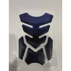 Adesivo Protetor Tanque Moto Tank Pad Universal Tipo Carbono