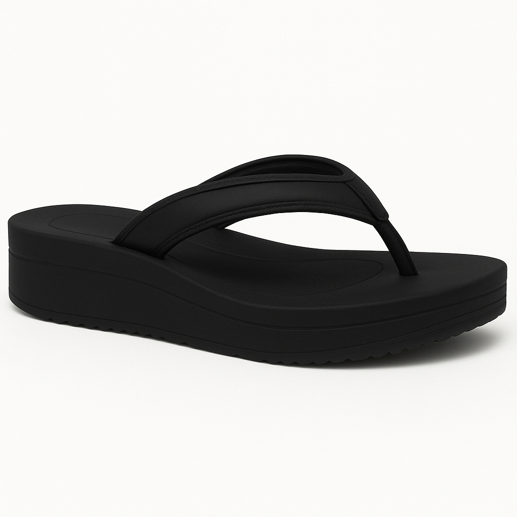 Sandália feminina confortável leve ultra macio