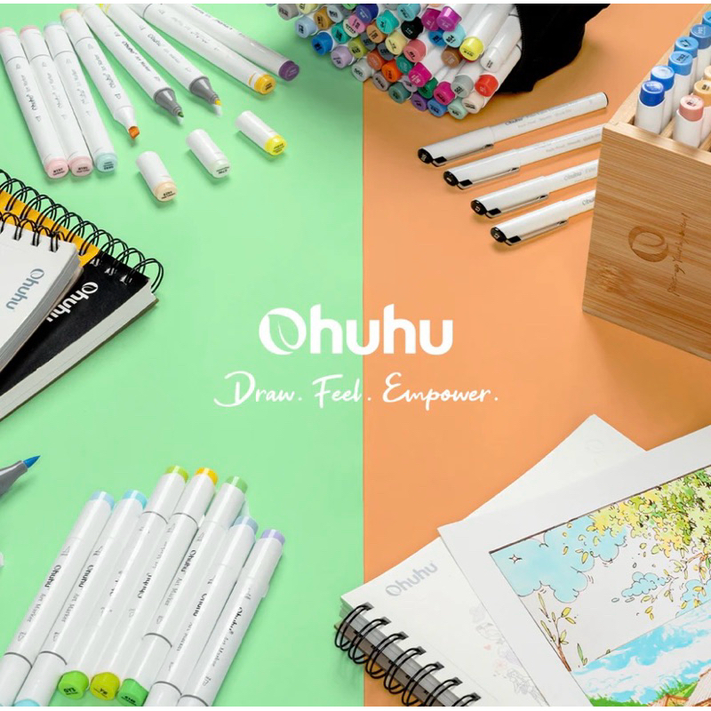 Ohuhu avulsa Honolulu A tons pastéis novo modelo 2026