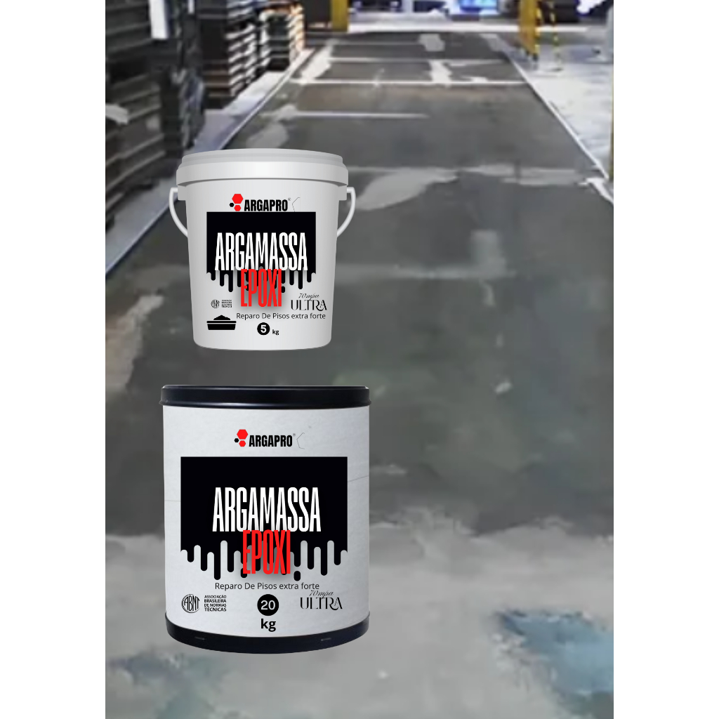 Concreto/massa/argamassa epóxi 70mpa reparos argapro 5 e 20kg
