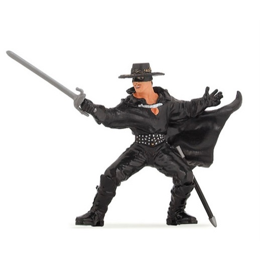 Figura Colecionável Papo - Zorro - 9cm Altura - cód 30252