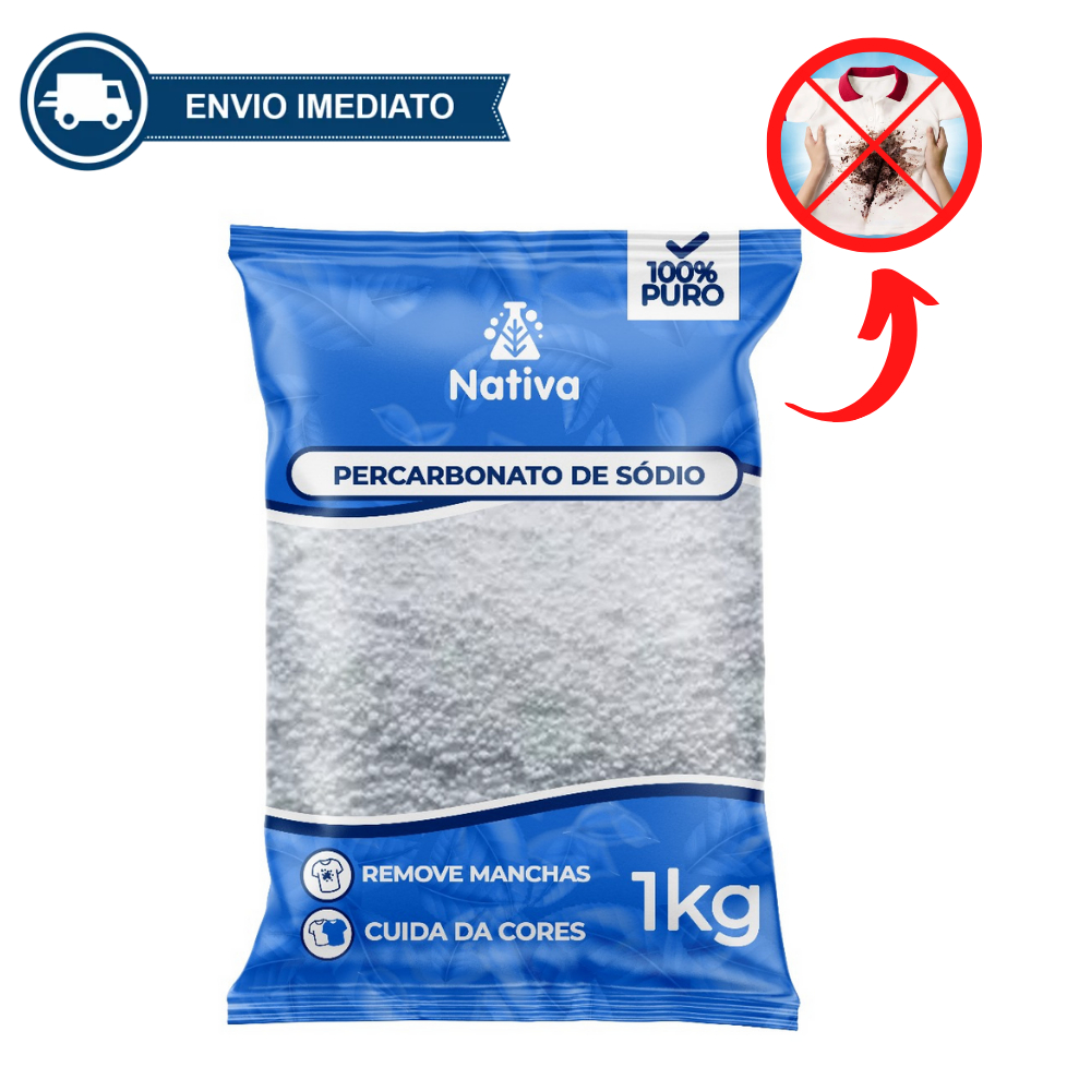 Percarbonato de Sódio Ultra Clareamento e Limpeza - 100% PURO