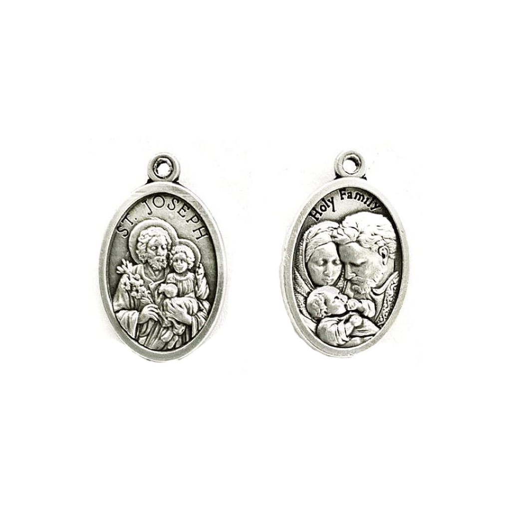 Medalha De São José| Proteção Católica | Pingente Religioso em Oferta na Shopee