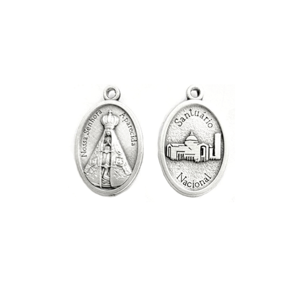 Medalha Nossa Senhora Aparecida| Proteção Católica | Pingente Religioso