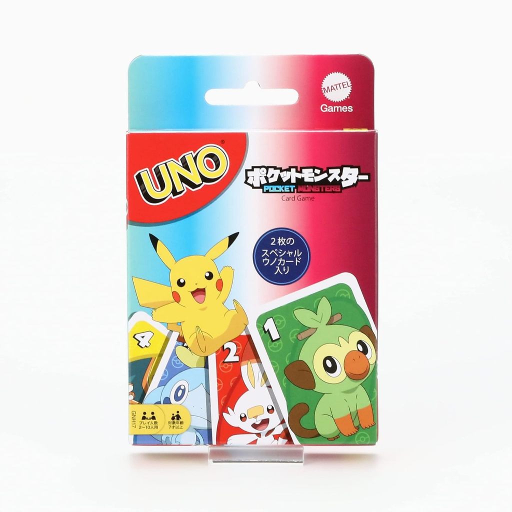 [Jogo da Mattel] UNO UNO Pokemon Card Game Party Game para 2 a 10 jogadores a partir de 7 anos