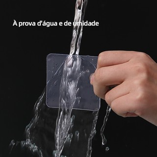 120 Pcs Fita Adesiva Dupla Face Forte e Removível para Montagem em Paredes de Madeira