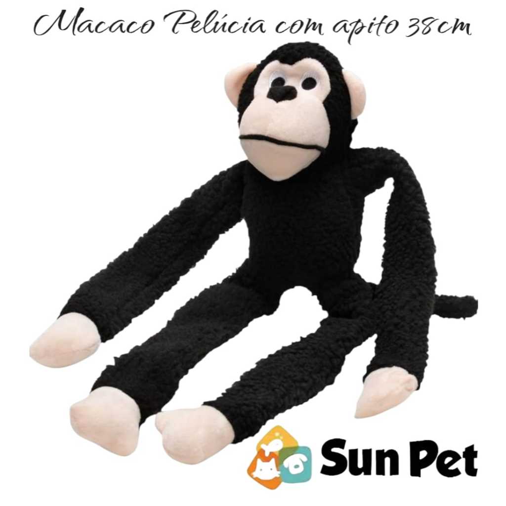 Brinquedo de Pelúcia Macaco com Apito para Pet Mordedor Pet Cães Envio Rápido em Oferta na Shopee